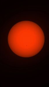 Read more about the article Sun, Seestar S50, 21.03.2025