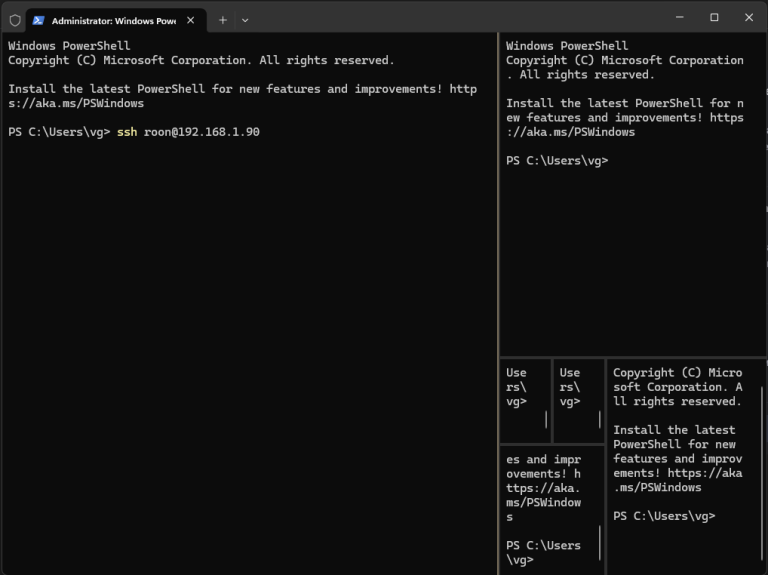 Ділимо вікна в Windows Terminal та PowerShell (у гармонійних пропорціях)