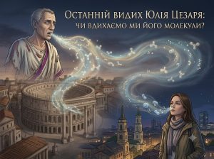 Read more about the article Останній видих Юлія Цезаря: чи вдихаємо ми його молекули?